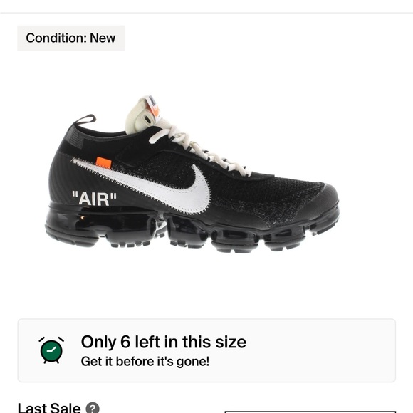 Nike off white vapormax - Picture 5 of 5
